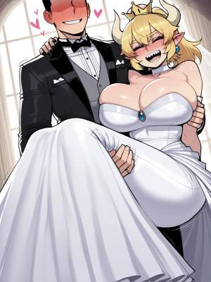 Super Crown Bowser Hentai pt-br 19