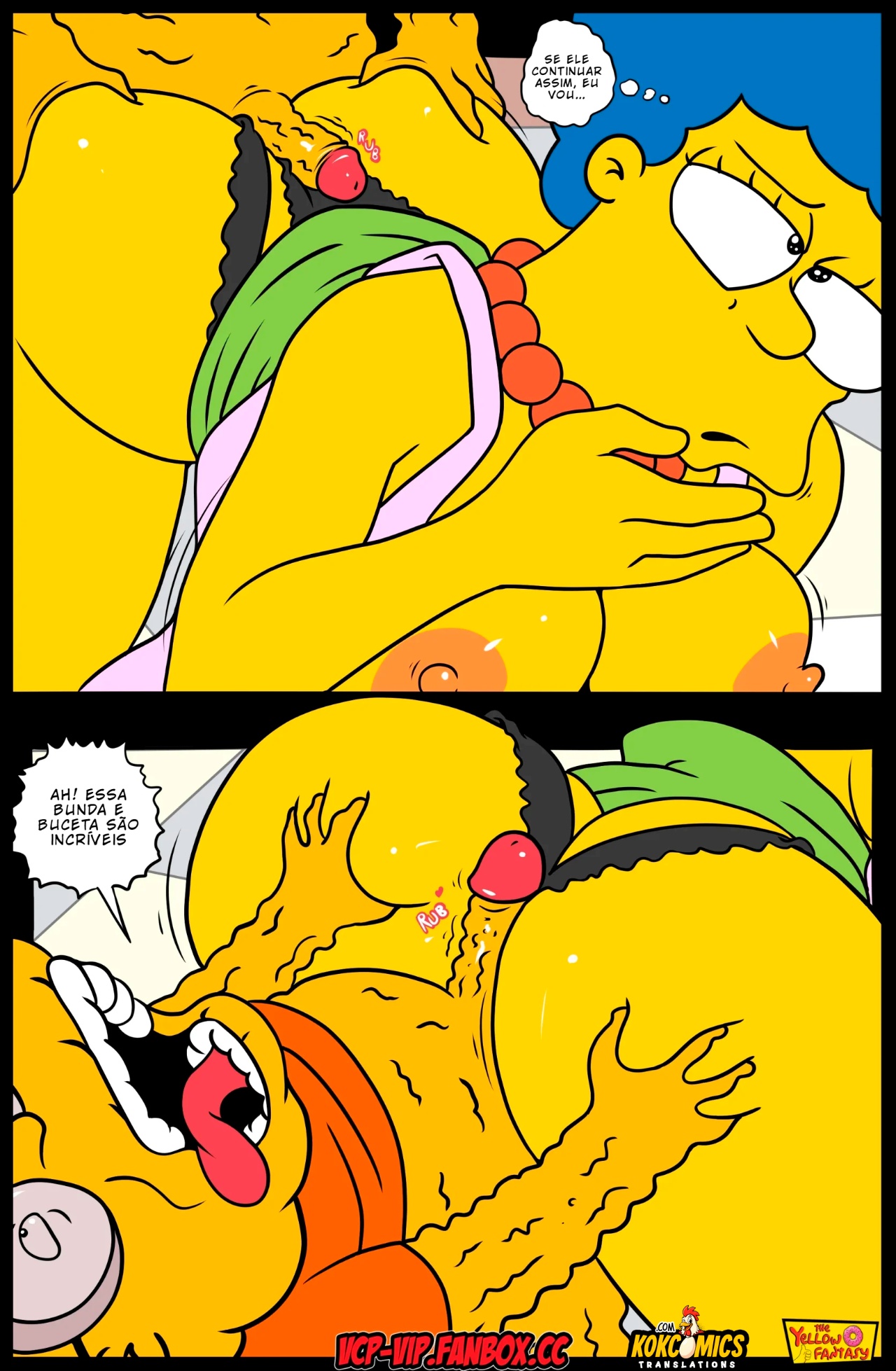 The Yellow Fantasy Part 18: Hans Moleman Show Hentai pt-br 14
