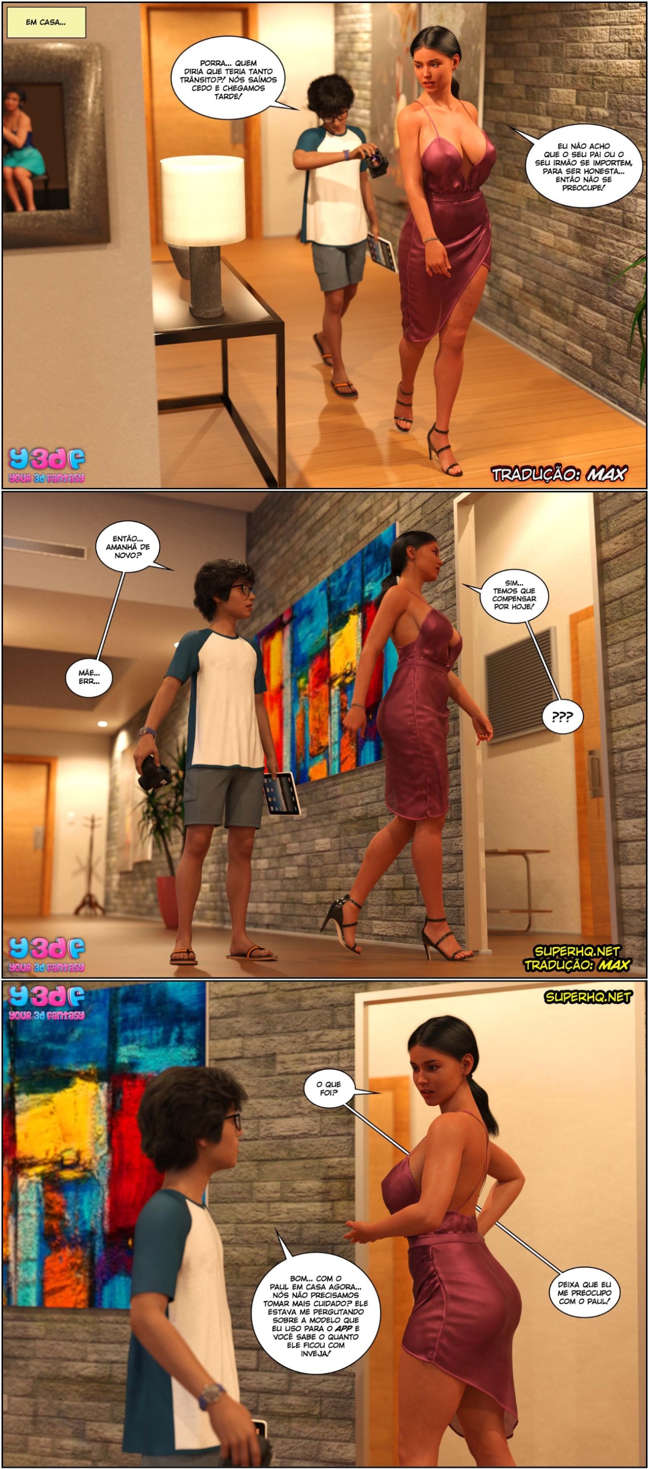 TrophyMom By Y3DF Part 2 Hentai pt-br 21