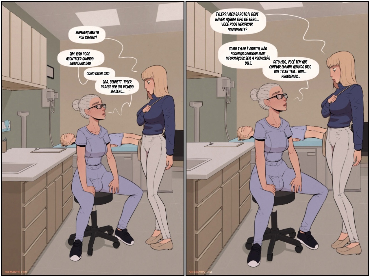 Tyler's Doctor Visit Hentai pt-br 03