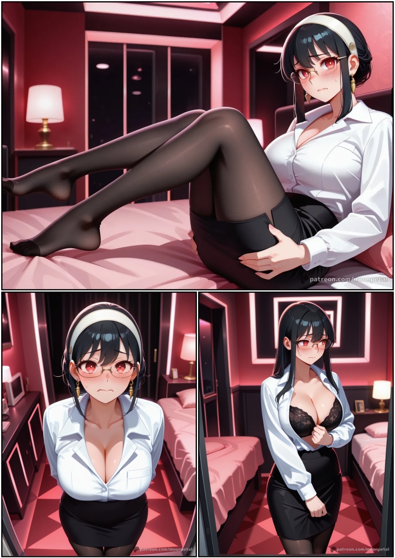 Wanna Make a Bet? Part 4: Yor Forger Hentai pt-br 03