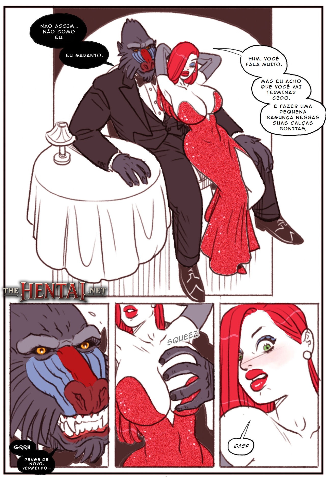 Who Fucked Jessica Rabbit: Impreg Edition Hentai pt-br 19