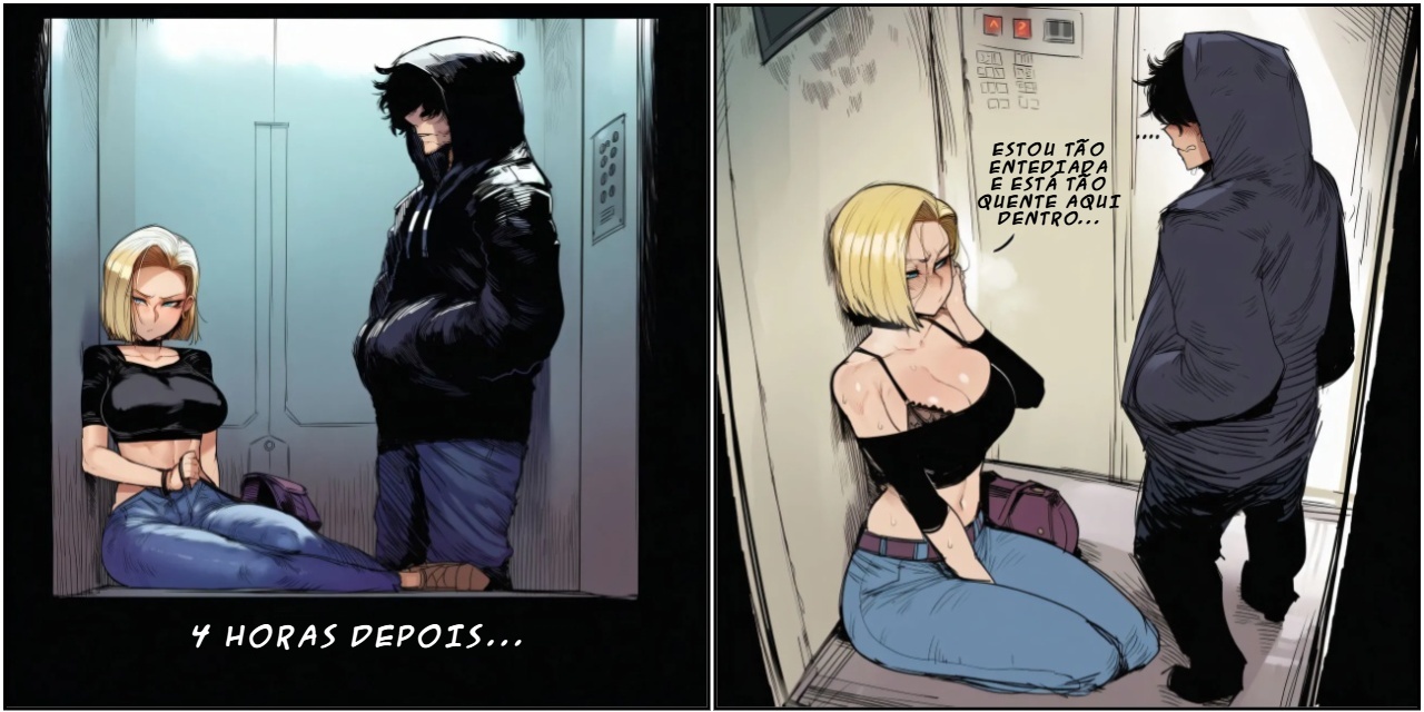 Android 18 x Anon Hentai pt-br 03