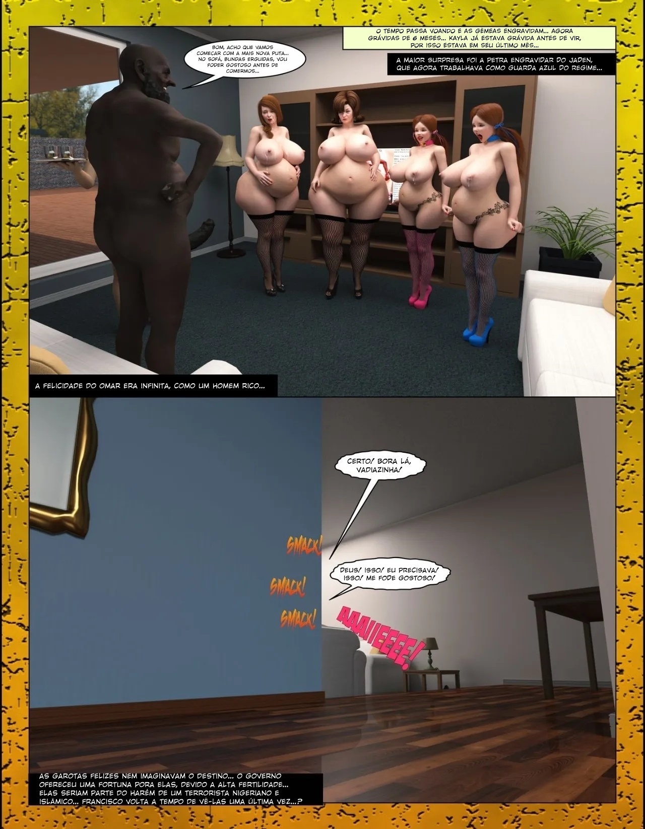 Black Takeover By Moiarte3D Part 8 Hentai pt-br 31