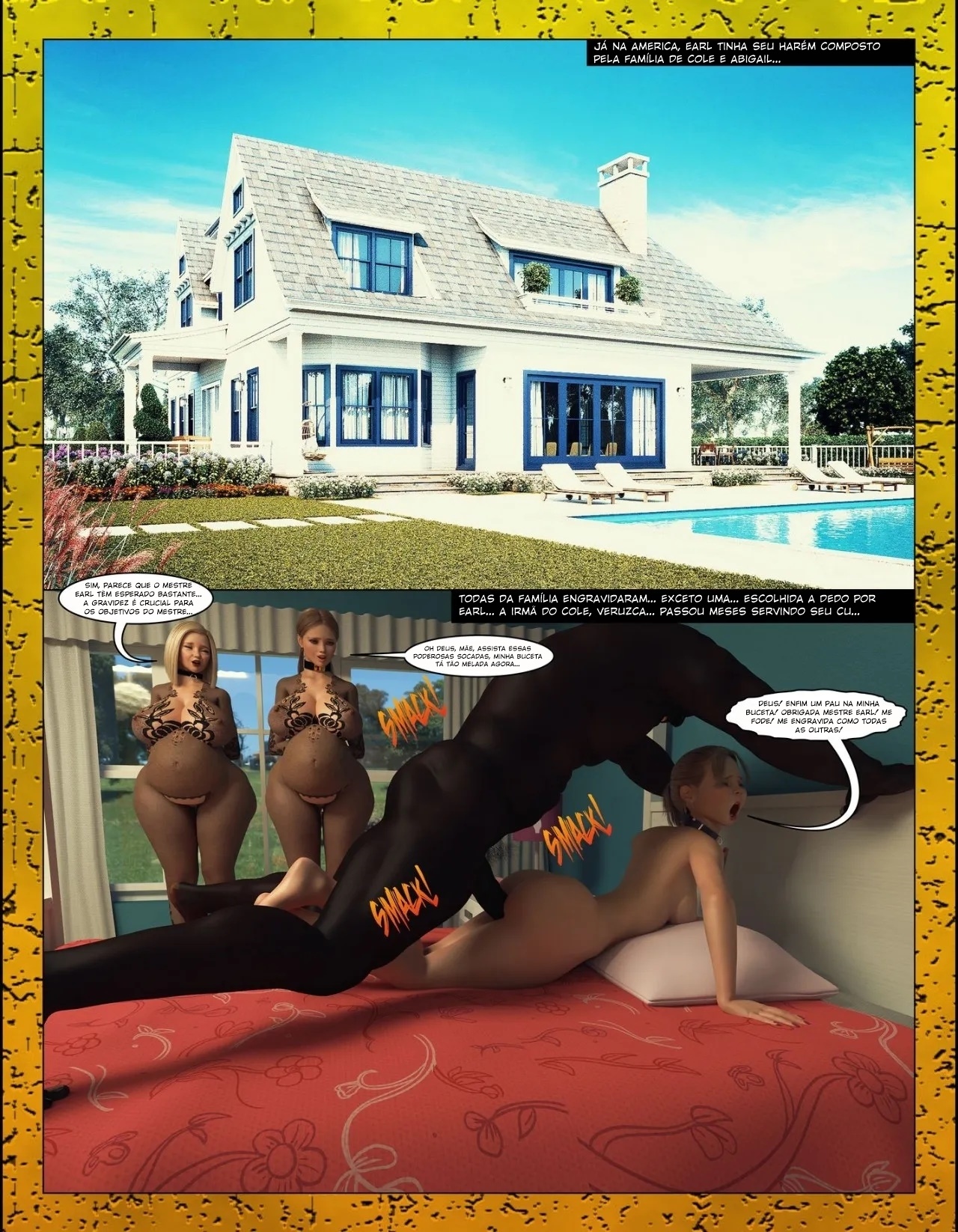 Black Takeover By Moiarte3D Part 8 Hentai pt-br 32