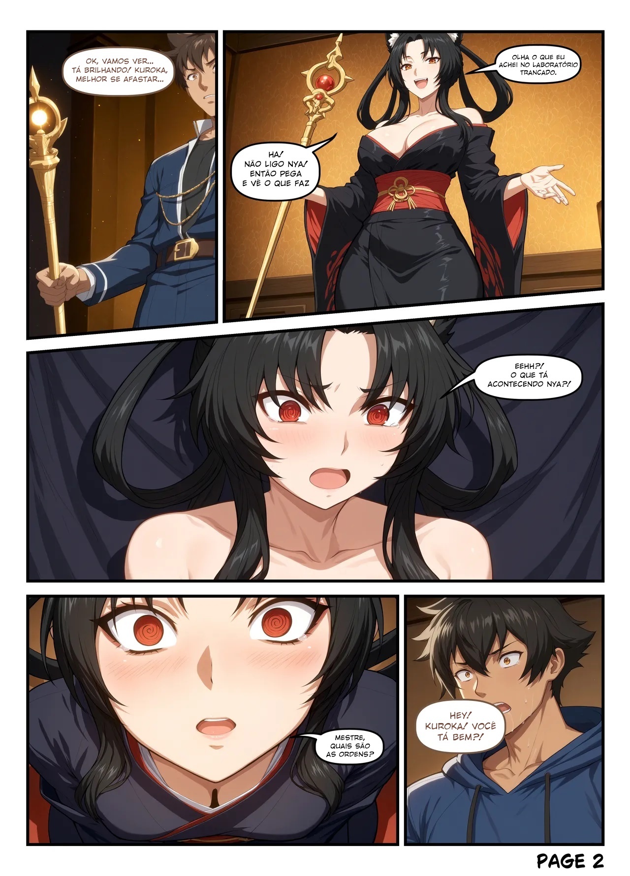 Curiosity Breeds The Cat Hentai pt-br 03