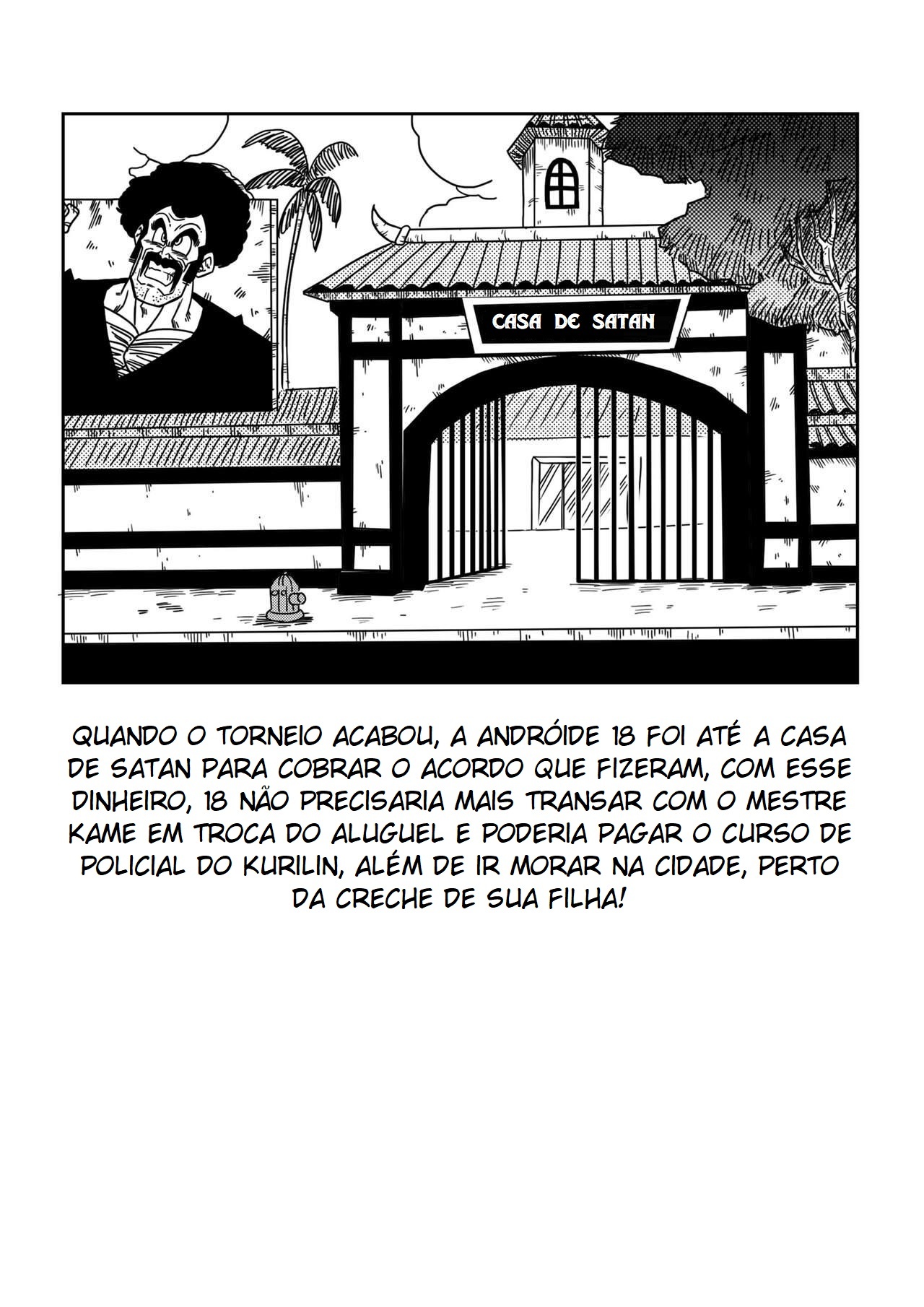 Dagon Ball: Mr. Satan vs Android N18 Hentai pt-br 02