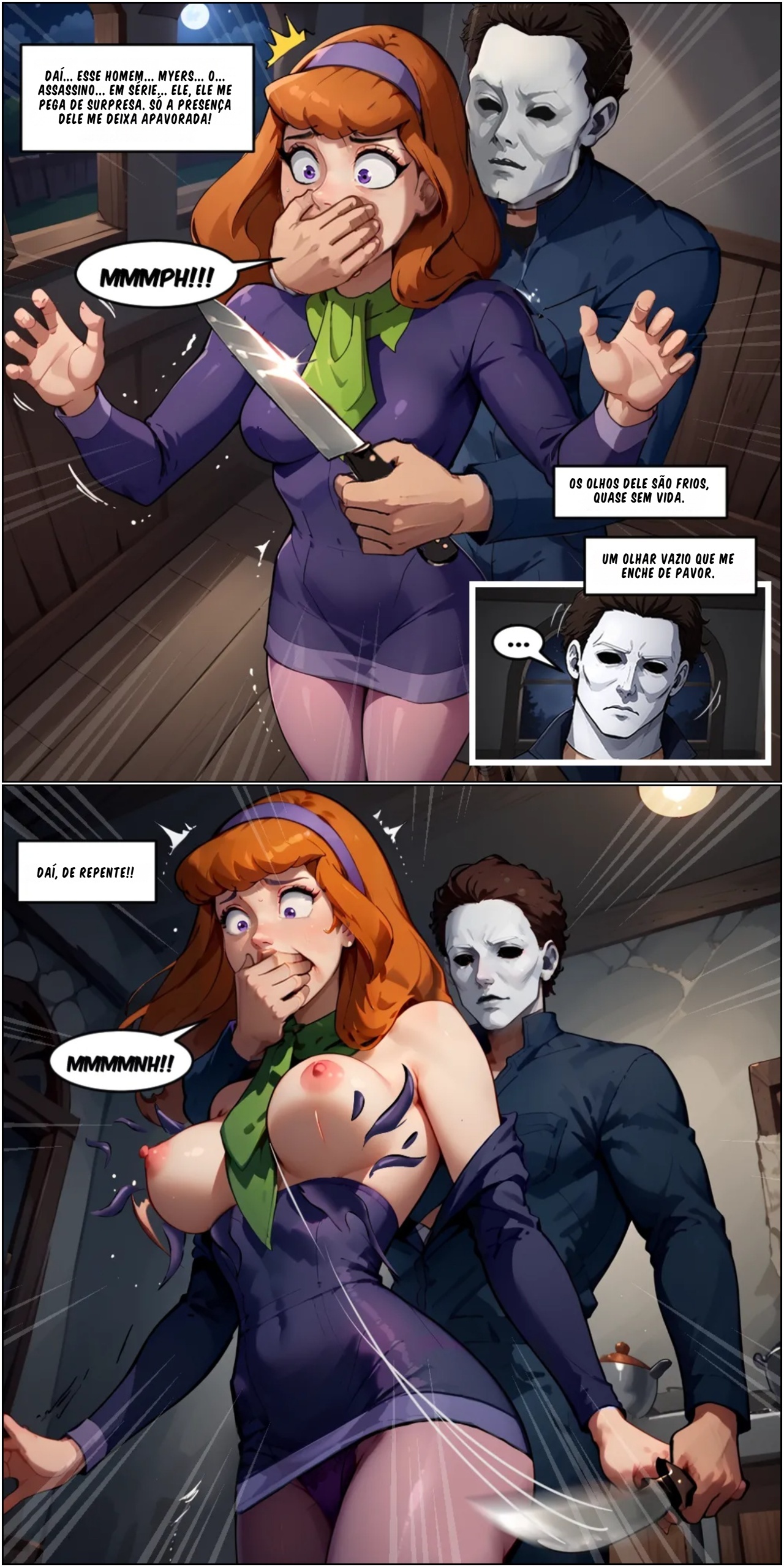 Daphne Blake On Mike Myers Mystery Hentai pt-br 03