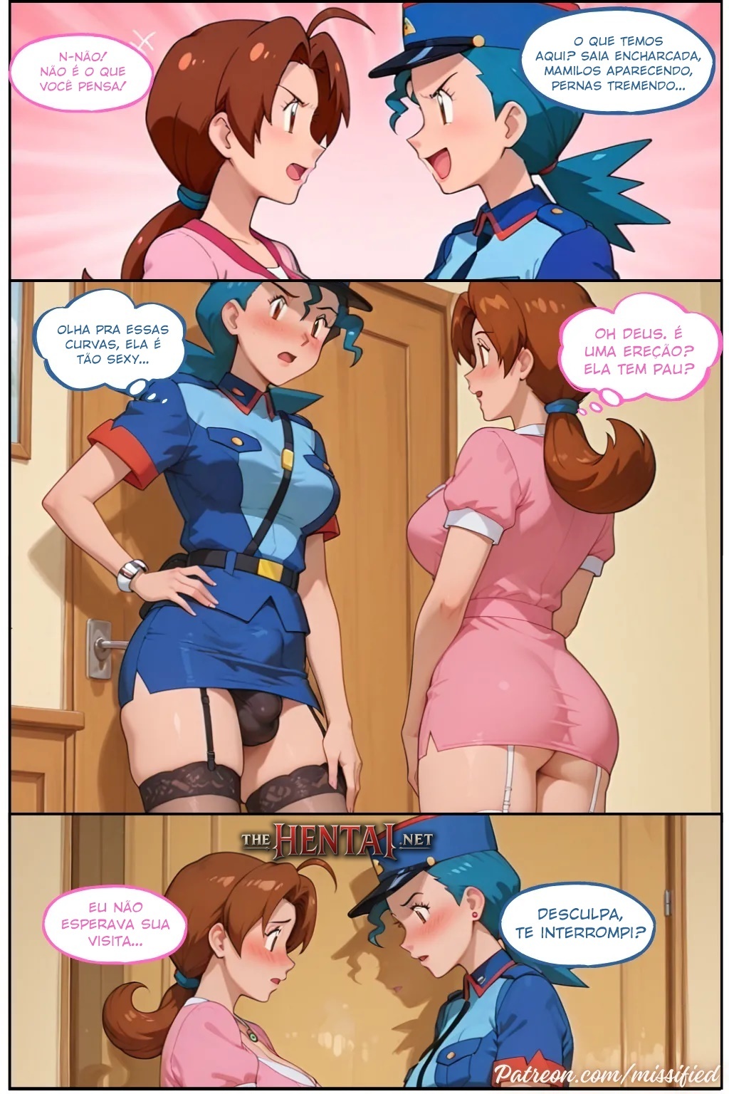 Delia's Fall Part 1: Officer's Duty Preview Hentai pt-br 09