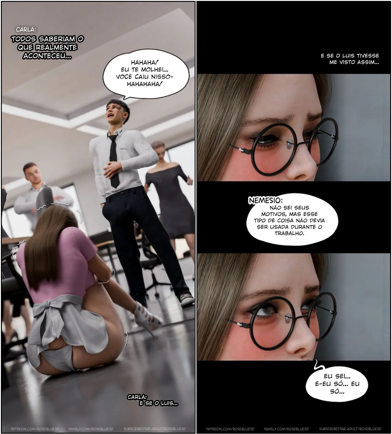 Dismissed By Rose Blue 3D Part 5 Hentai pt-br 19