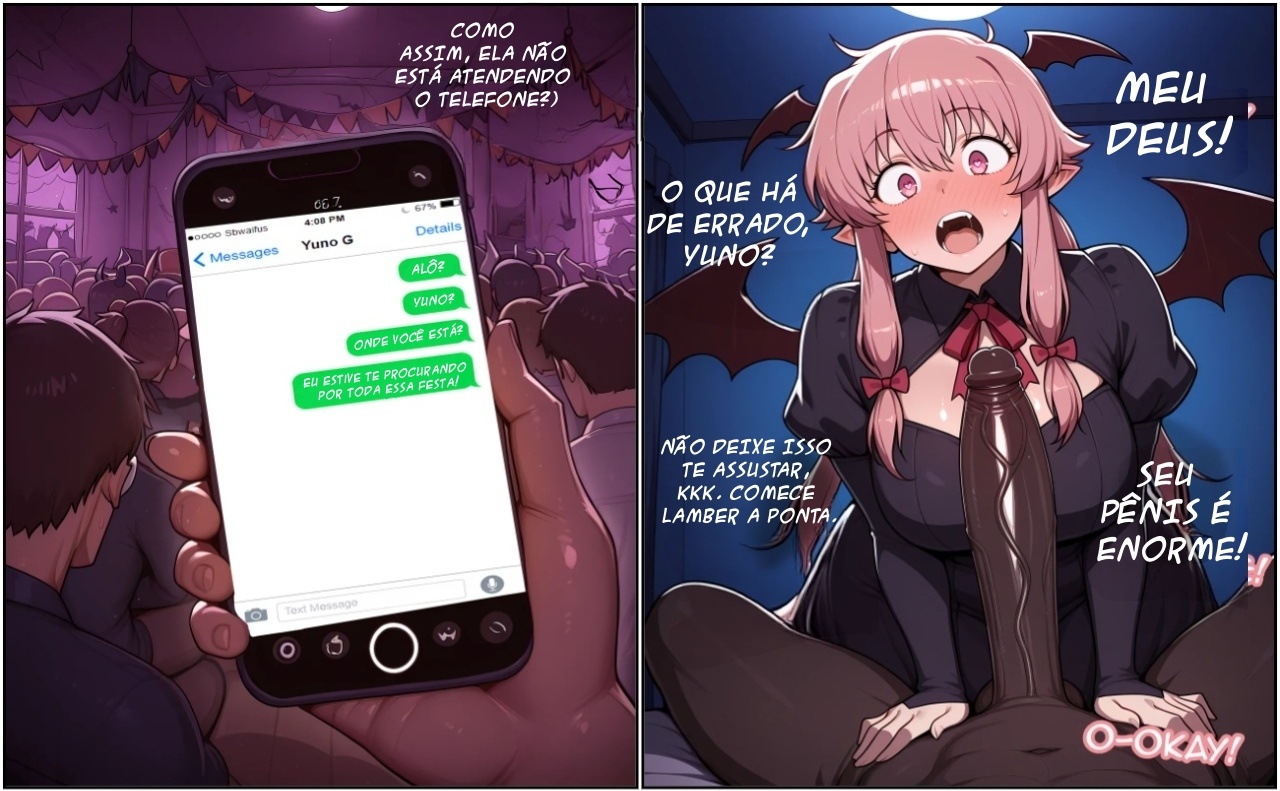 Halloween Party: Yuno Gasai Hentai pt-br 09