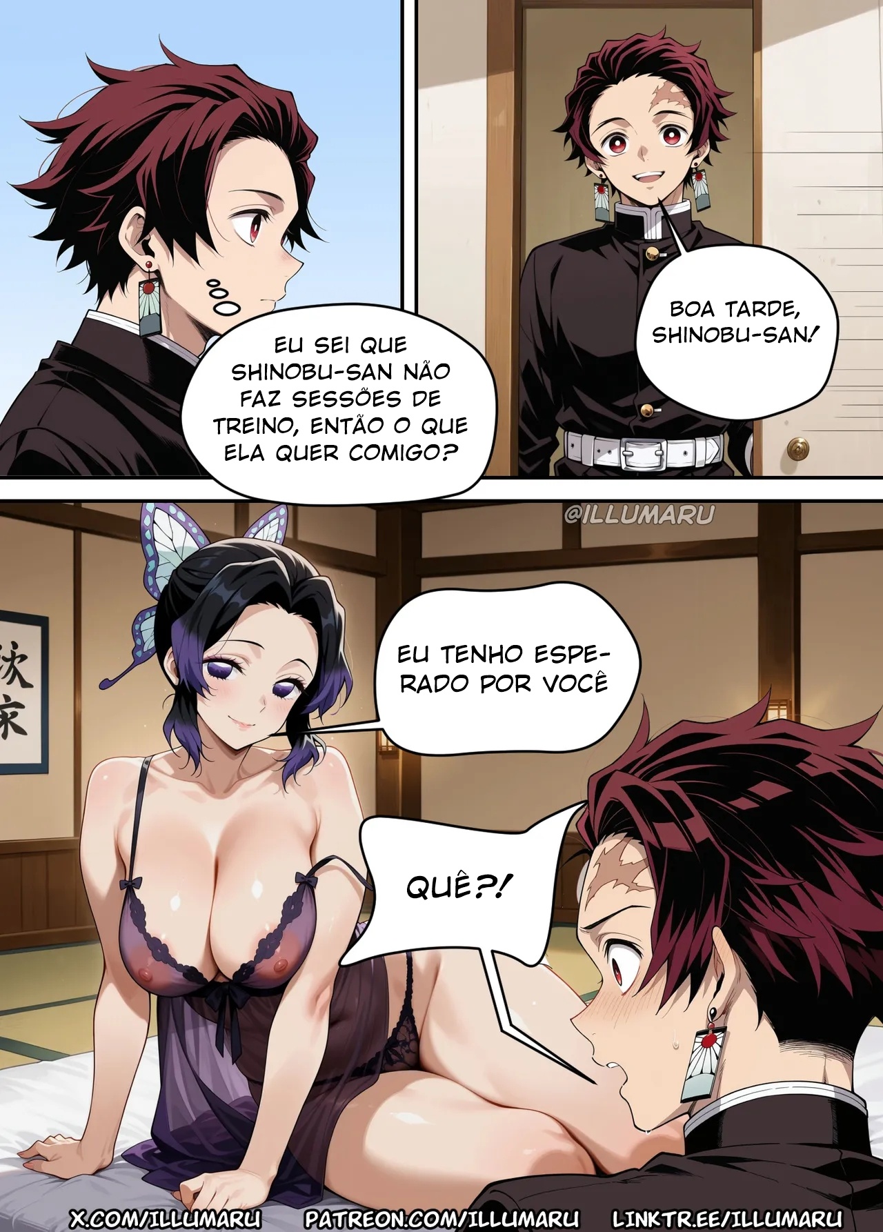 Hasira training: Shinobu Hentai pt-br 07