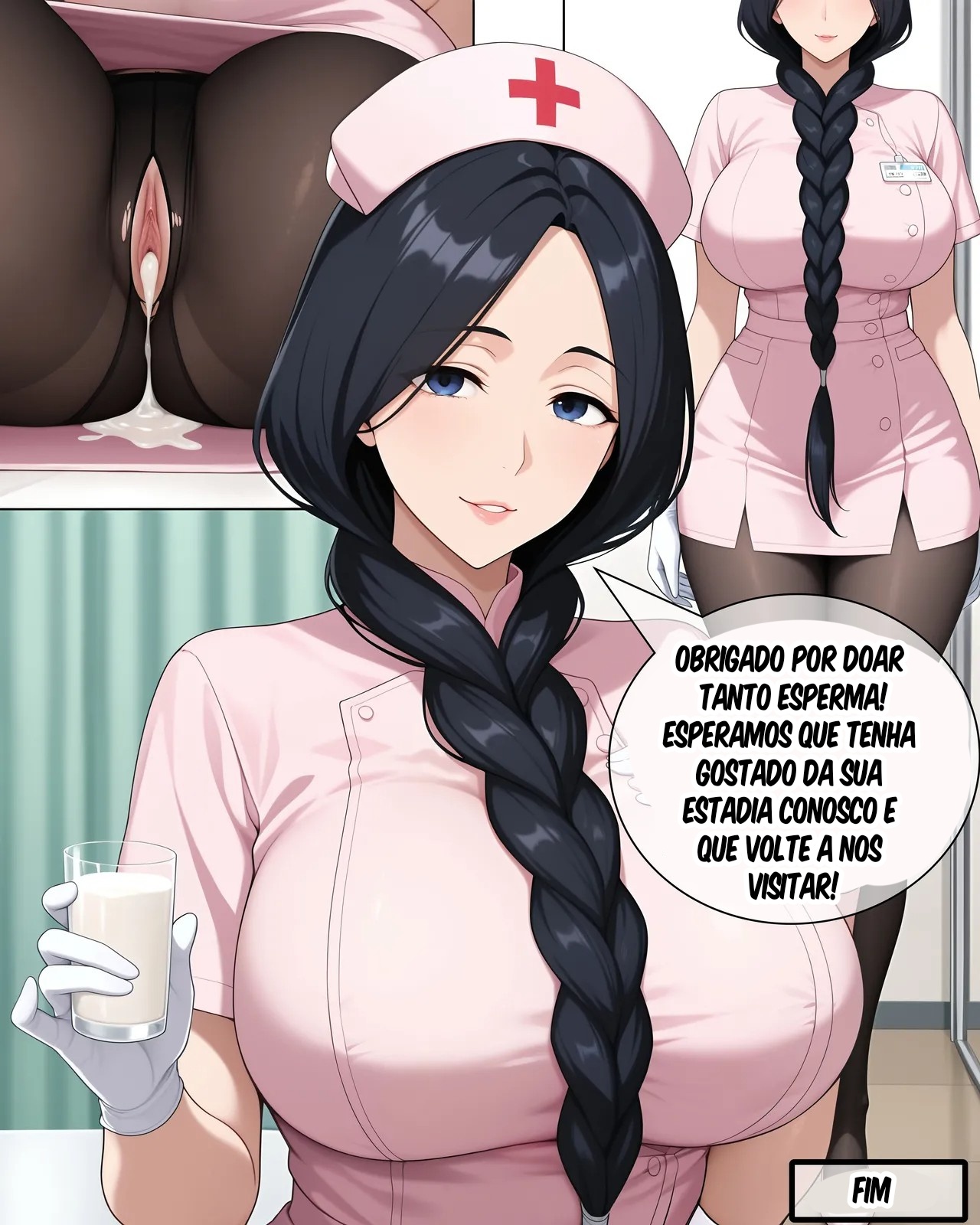 KARAKURA WHORES Part 2: Slutty Nurse Hentai pt-br 14