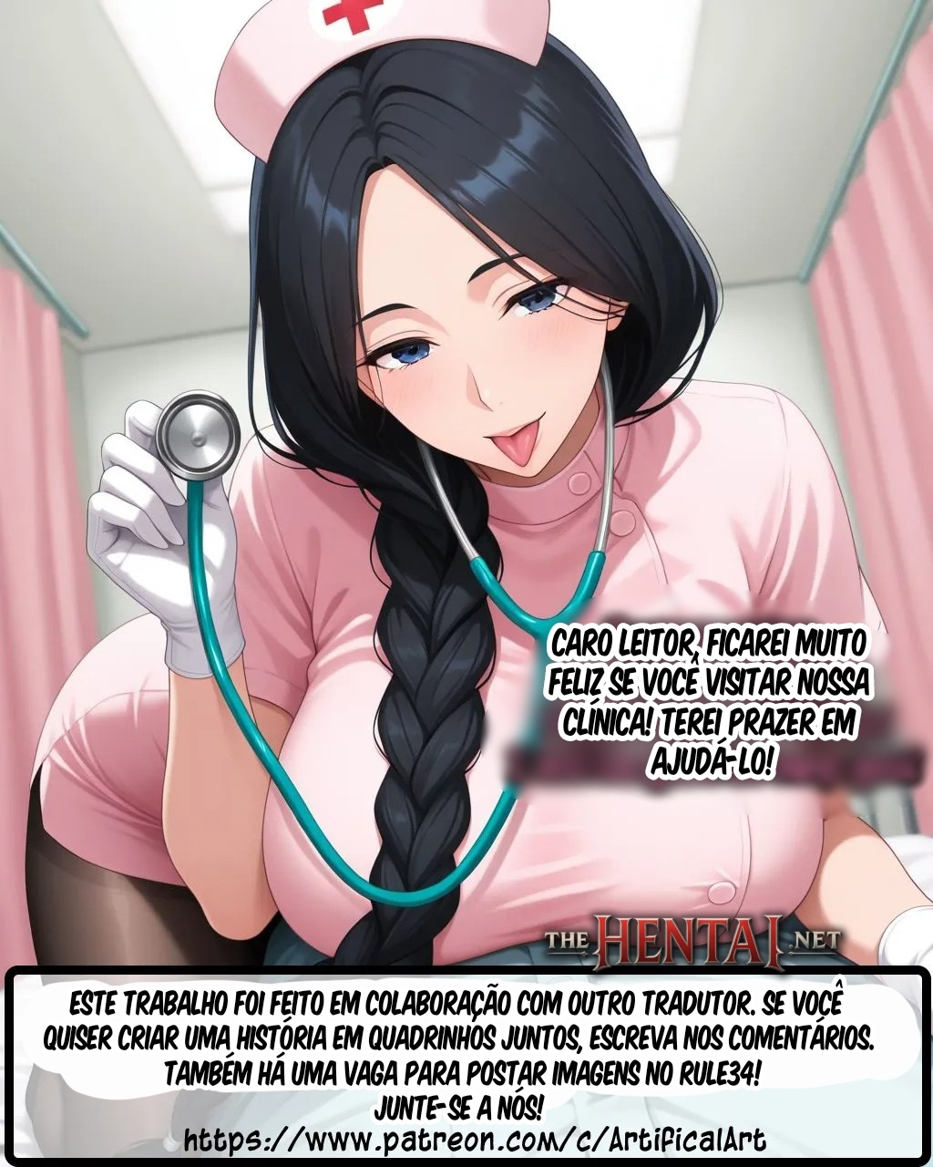 KARAKURA WHORES Part 2: Slutty Nurse Hentai pt-br 15