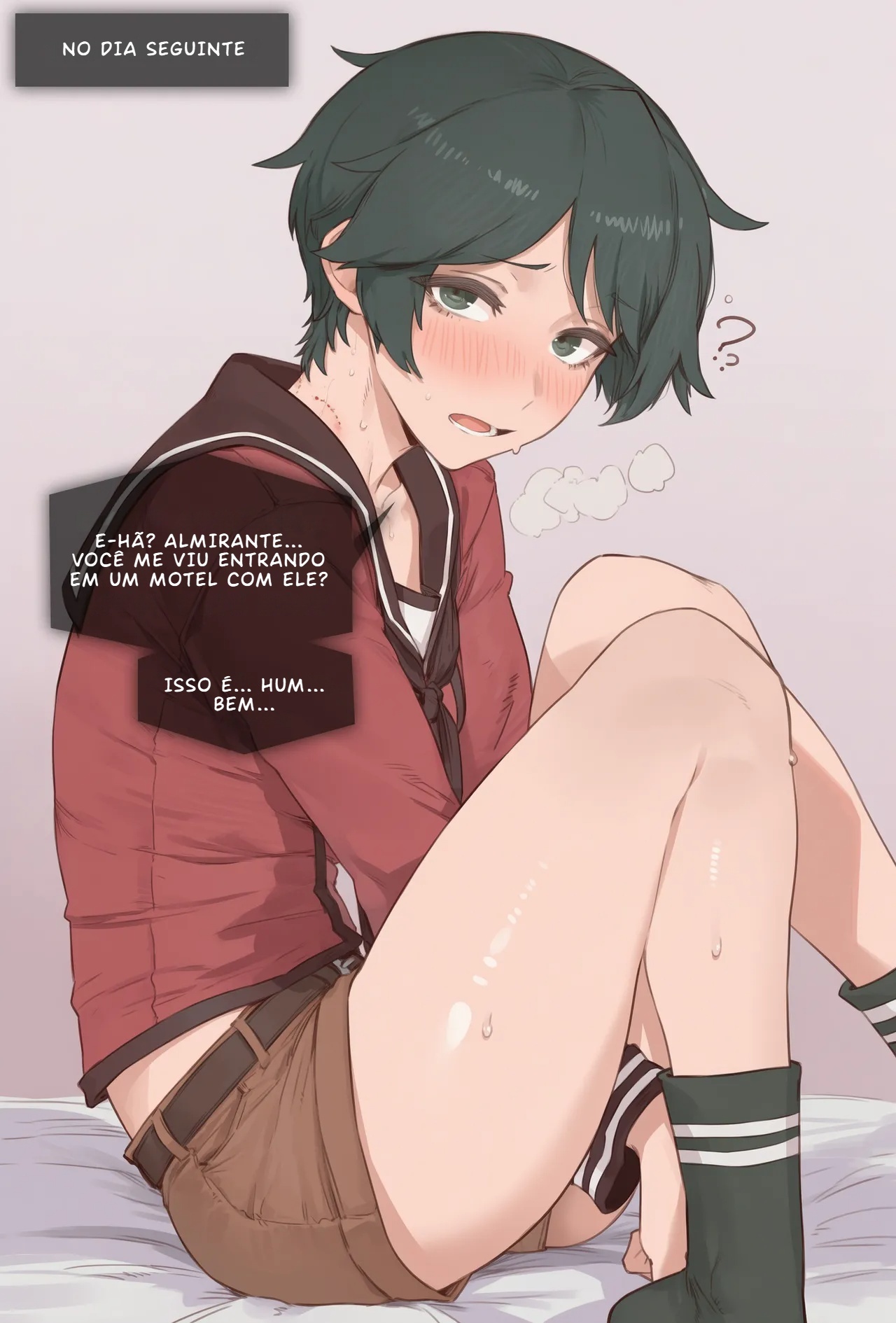 Mogami From Kancolle Makes Admiral Give Up Is Fleet Hentai pt-br 02