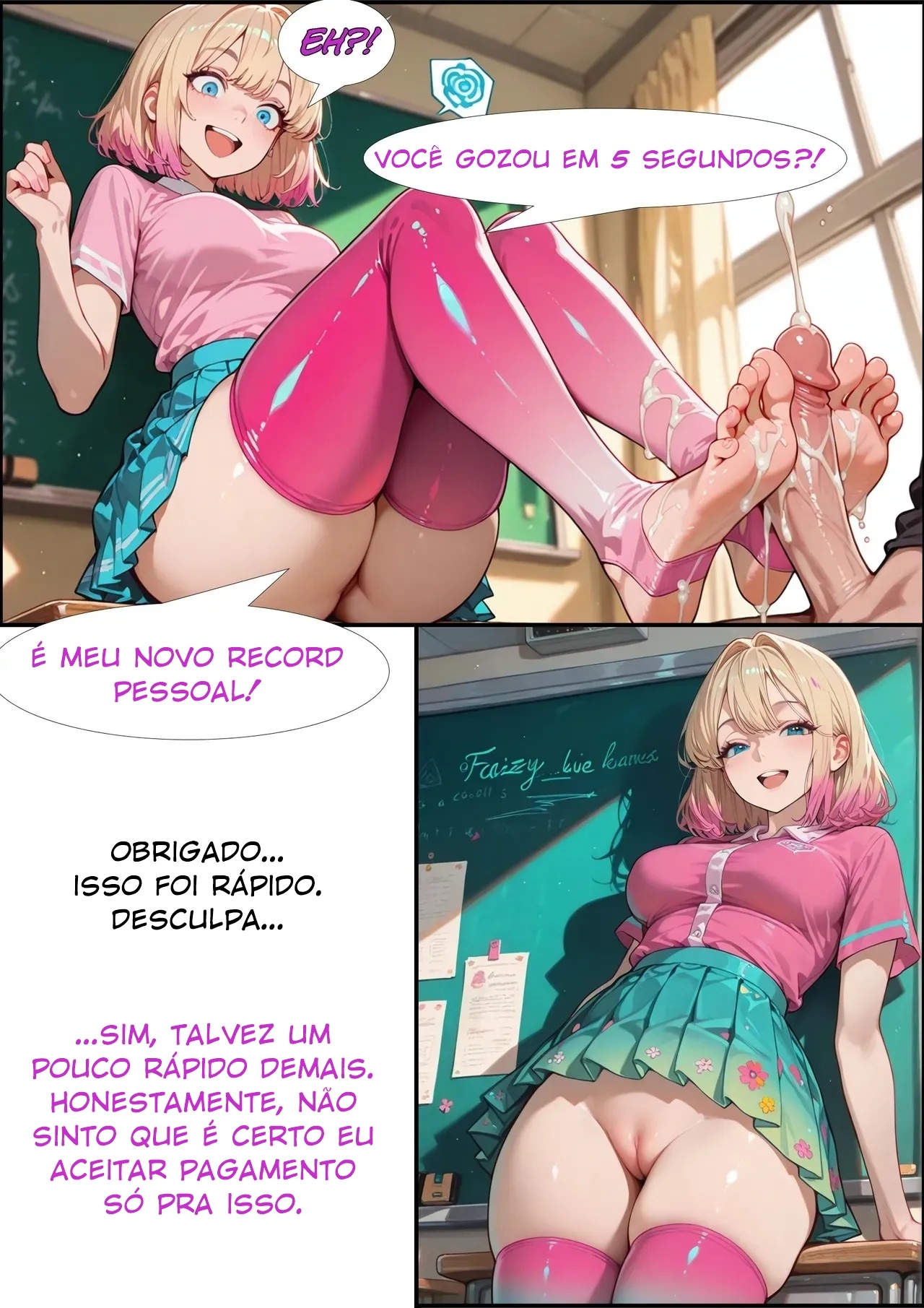 Rainbow Classmate Hentai pt-br 10