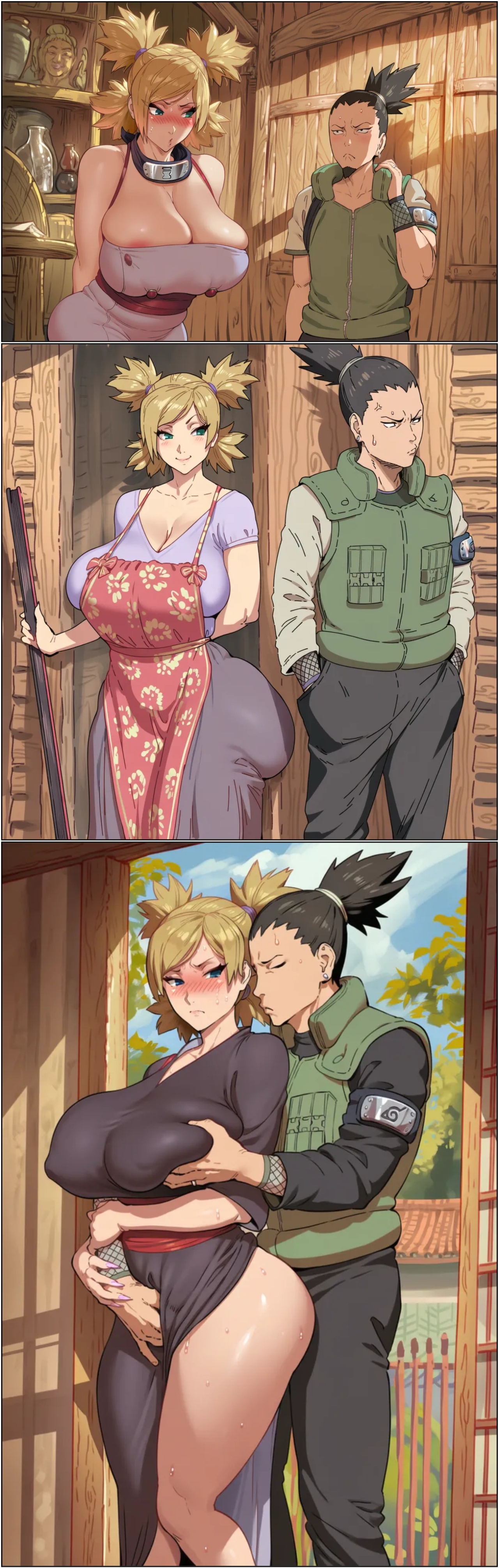 Temari X Shikamaru  Hentai pt-br 03