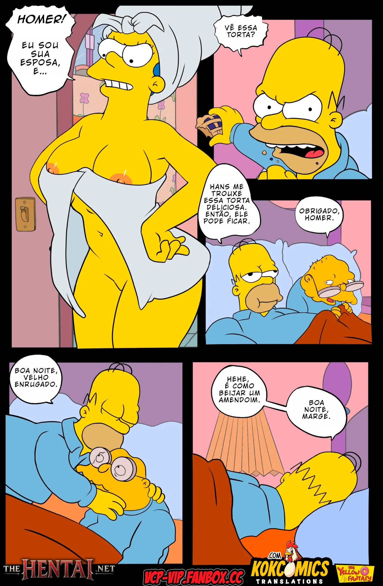 The Yellow Fantasy Part 18: Hans Moleman Show Hentai pt-br 22