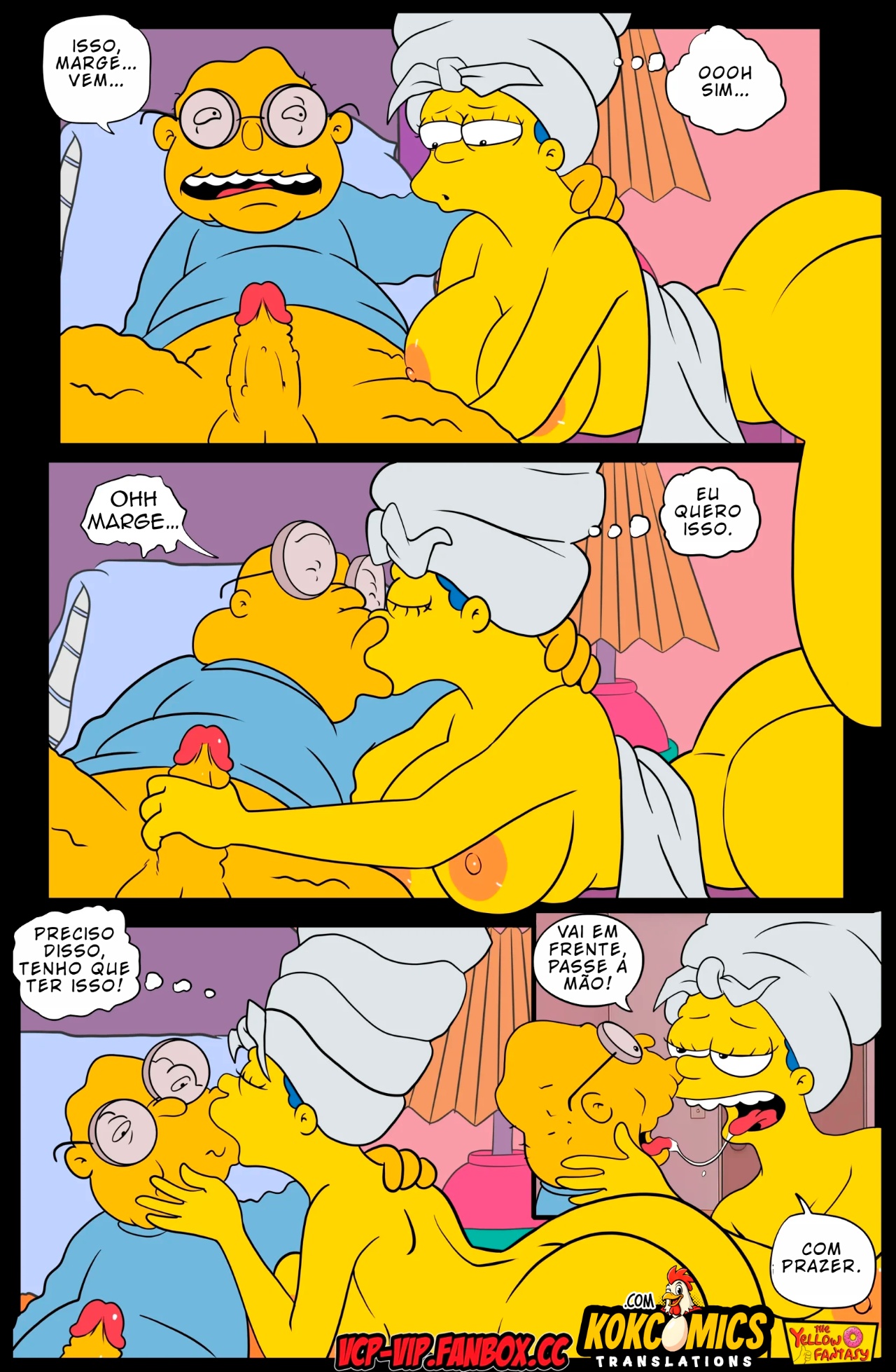 The Yellow Fantasy Part 18: Hans Moleman Show Hentai pt-br 24