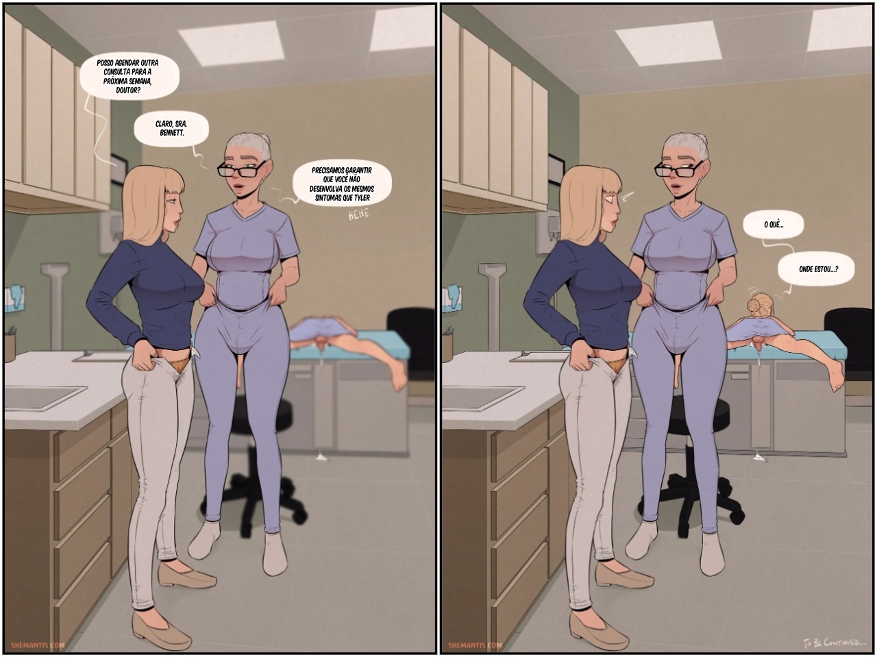 Tyler's Doctor Visit Hentai pt-br 36