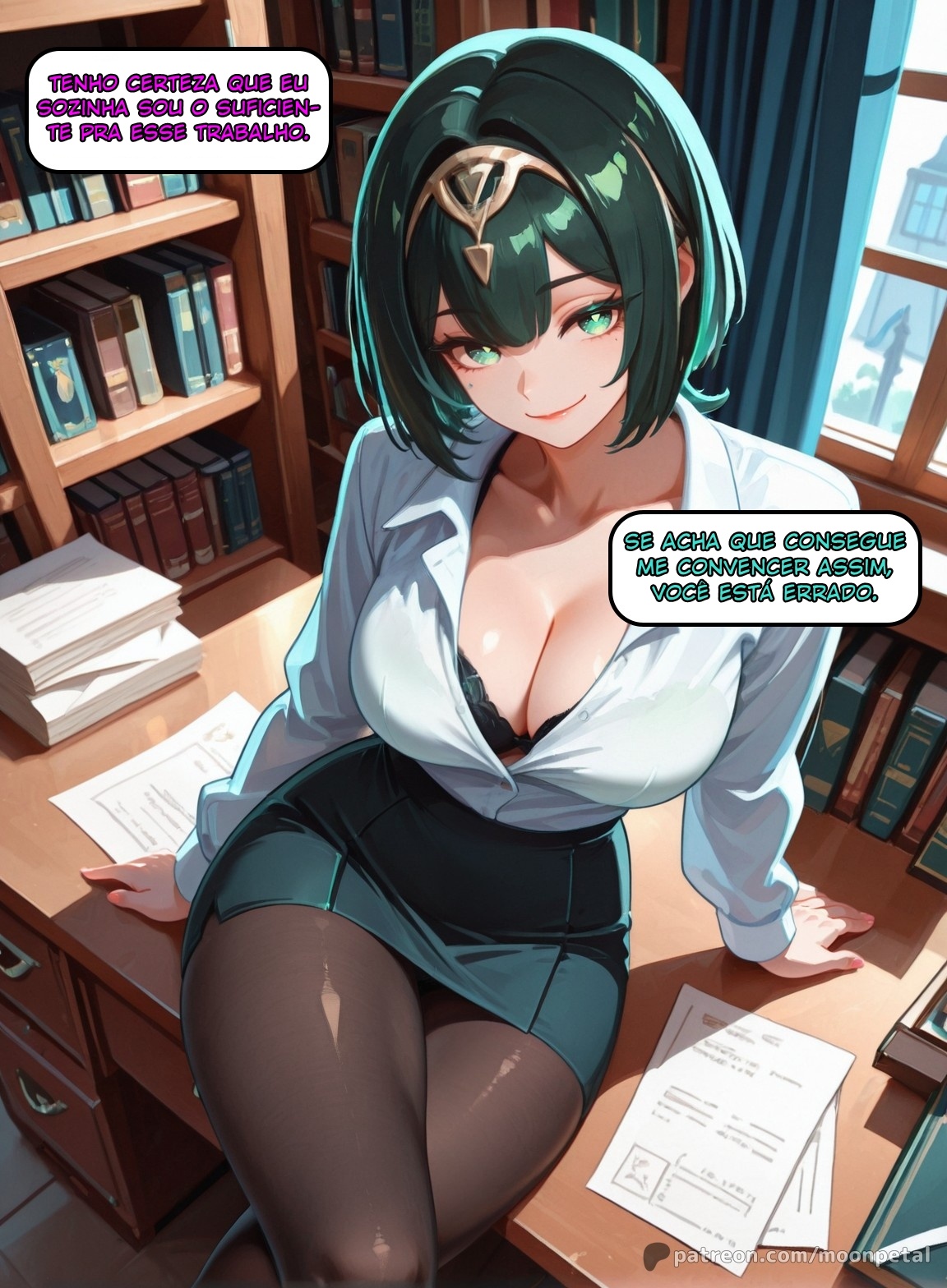 Wanna Make a Bet? Part 9: Nefer Hentai pt-br 04