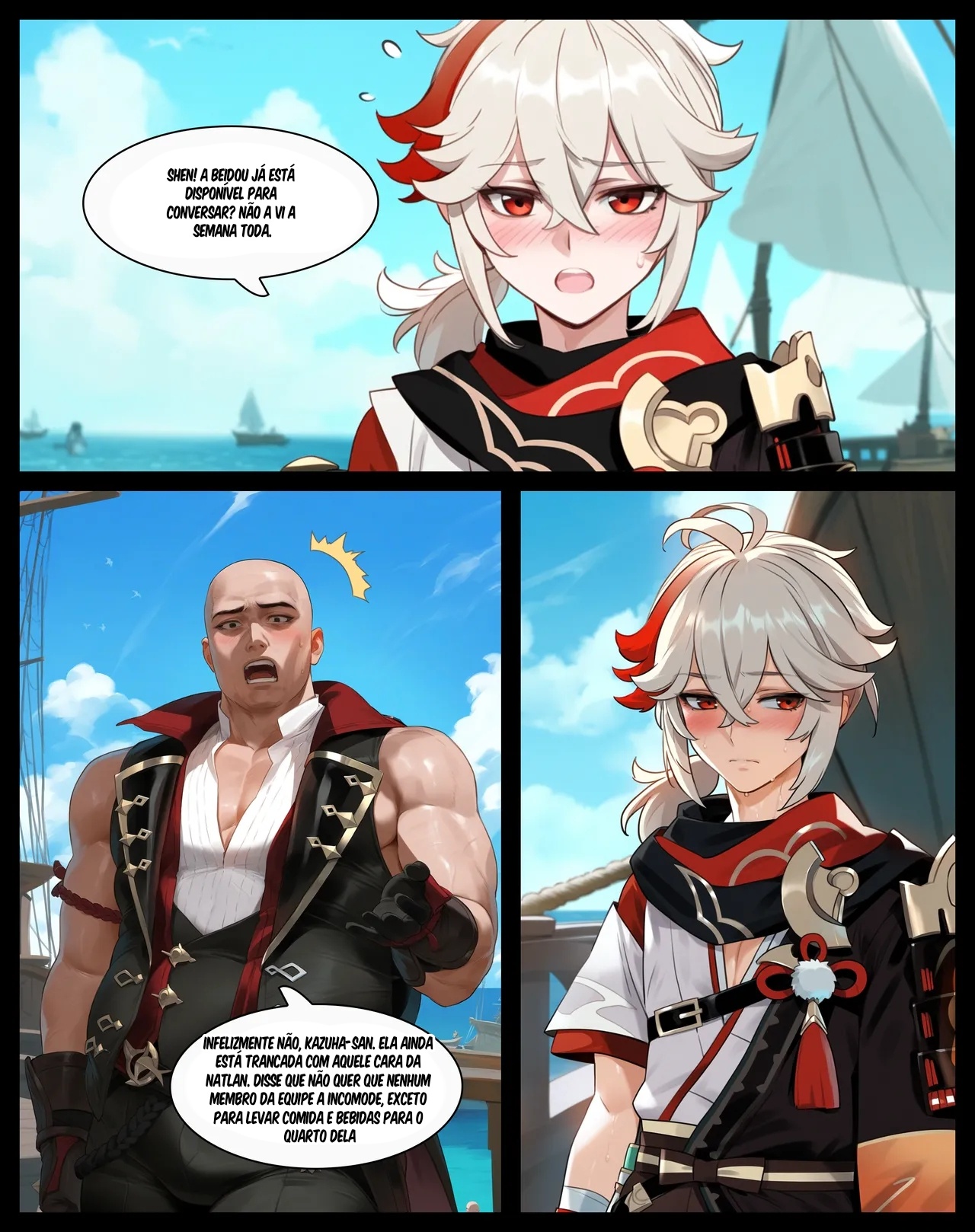 AI Generated: Beidou Hentai pt-br 08