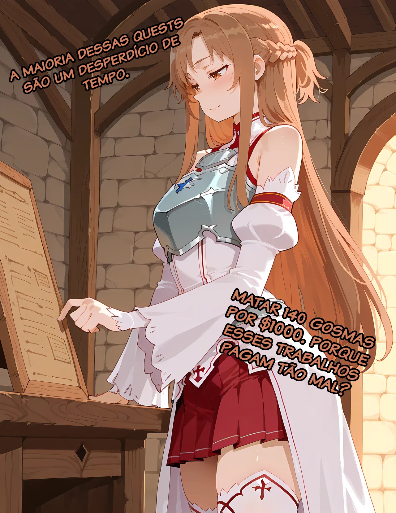 Asuna Takes a Quest To Get Some Extra Money For Her 1 Year Anniversary Hentai pt-br 02