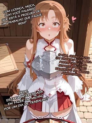 Asuna Takes a Quest To Get Some Extra Money For Her 1 Year Anniversary Hentai pt-br 03