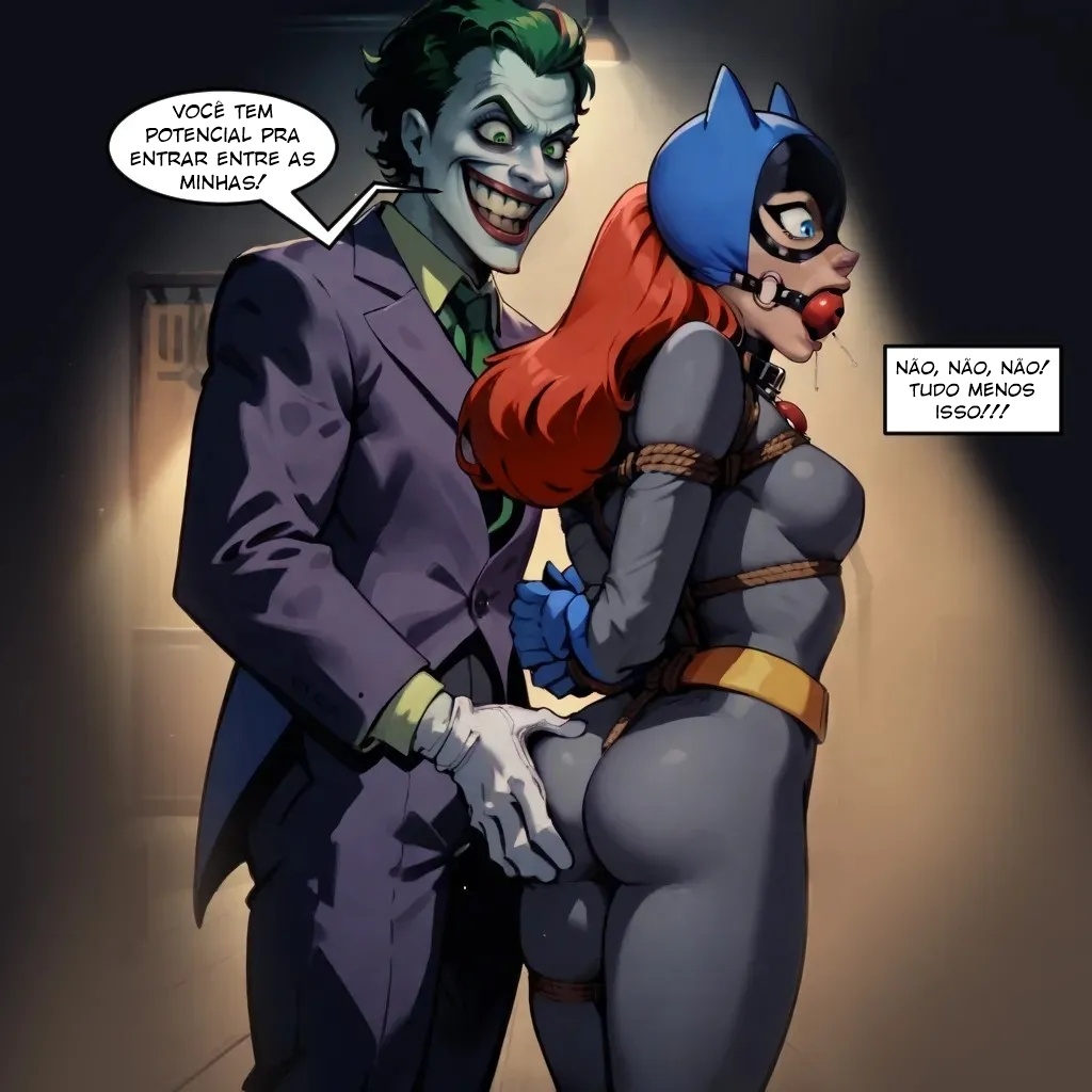 Batgirl And The Joker Hentai pt-br 11