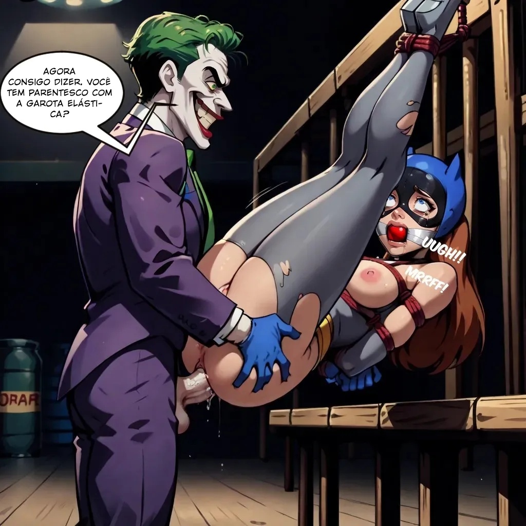Batgirl And The Joker Hentai pt-br 20