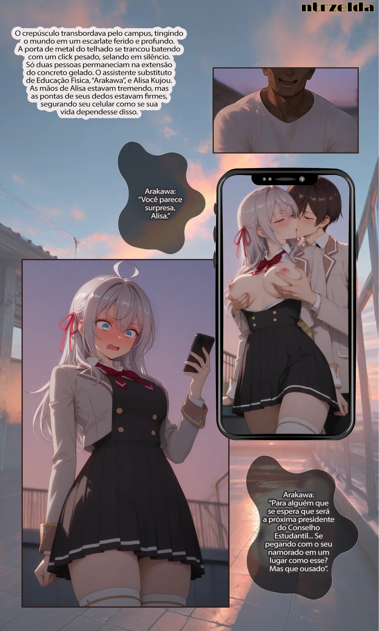 Beyond The Sunset: #009 Alisa Hentai pt-br 03