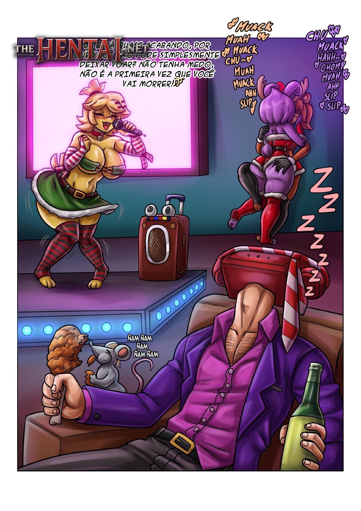 Fap Nights At Frennis Part 7 "THE XMAS OFFER" Hentai pt-br 27