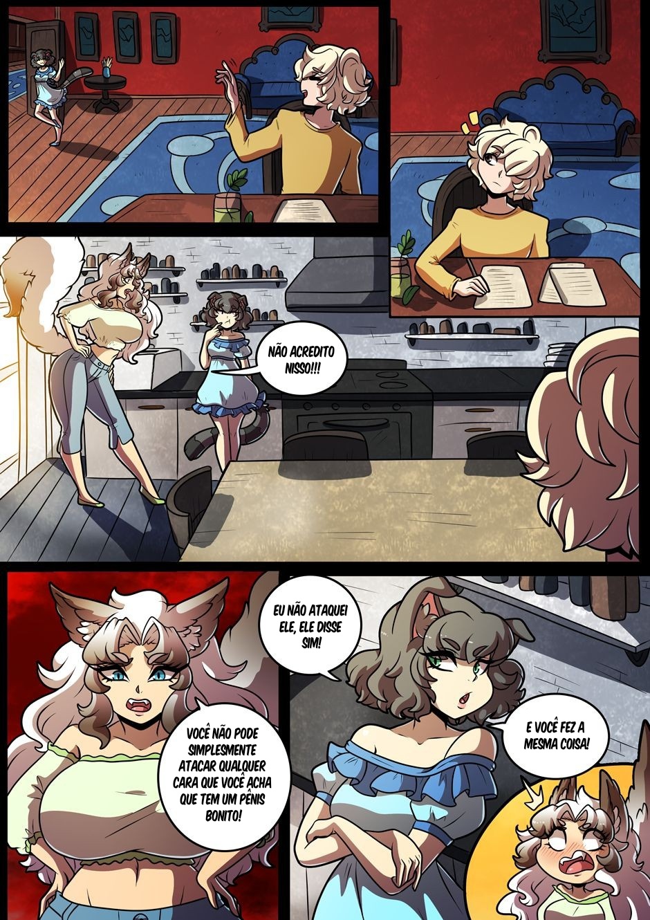 Feline Château Part 3 Hentai pt-br 03