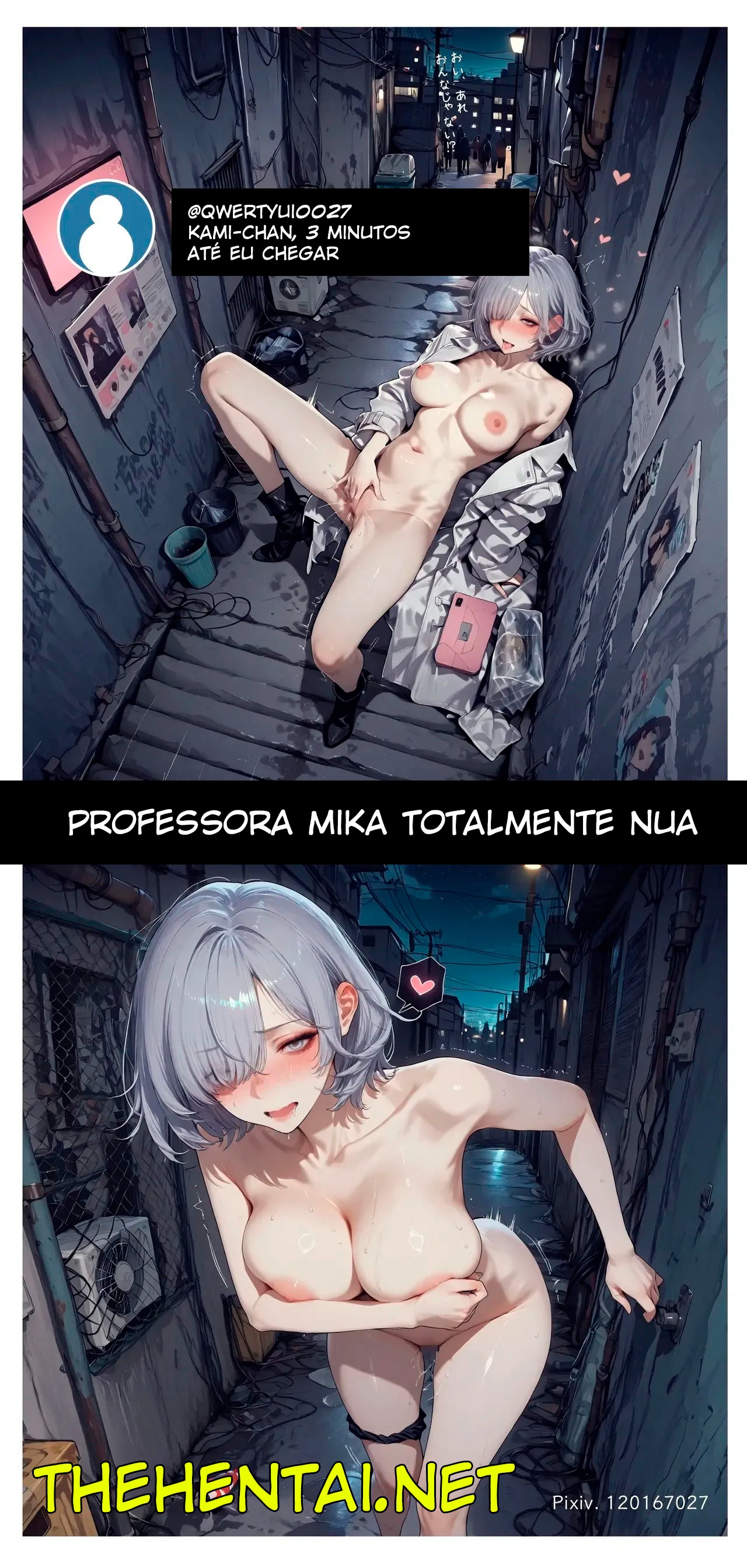 Female Teacher's Naked Exposure 3 Mika Hentai pt-br 15