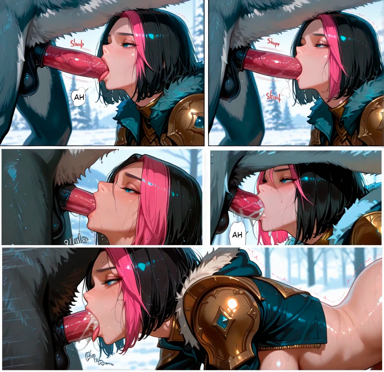 Fiora Leveling Hentai pt-br 86