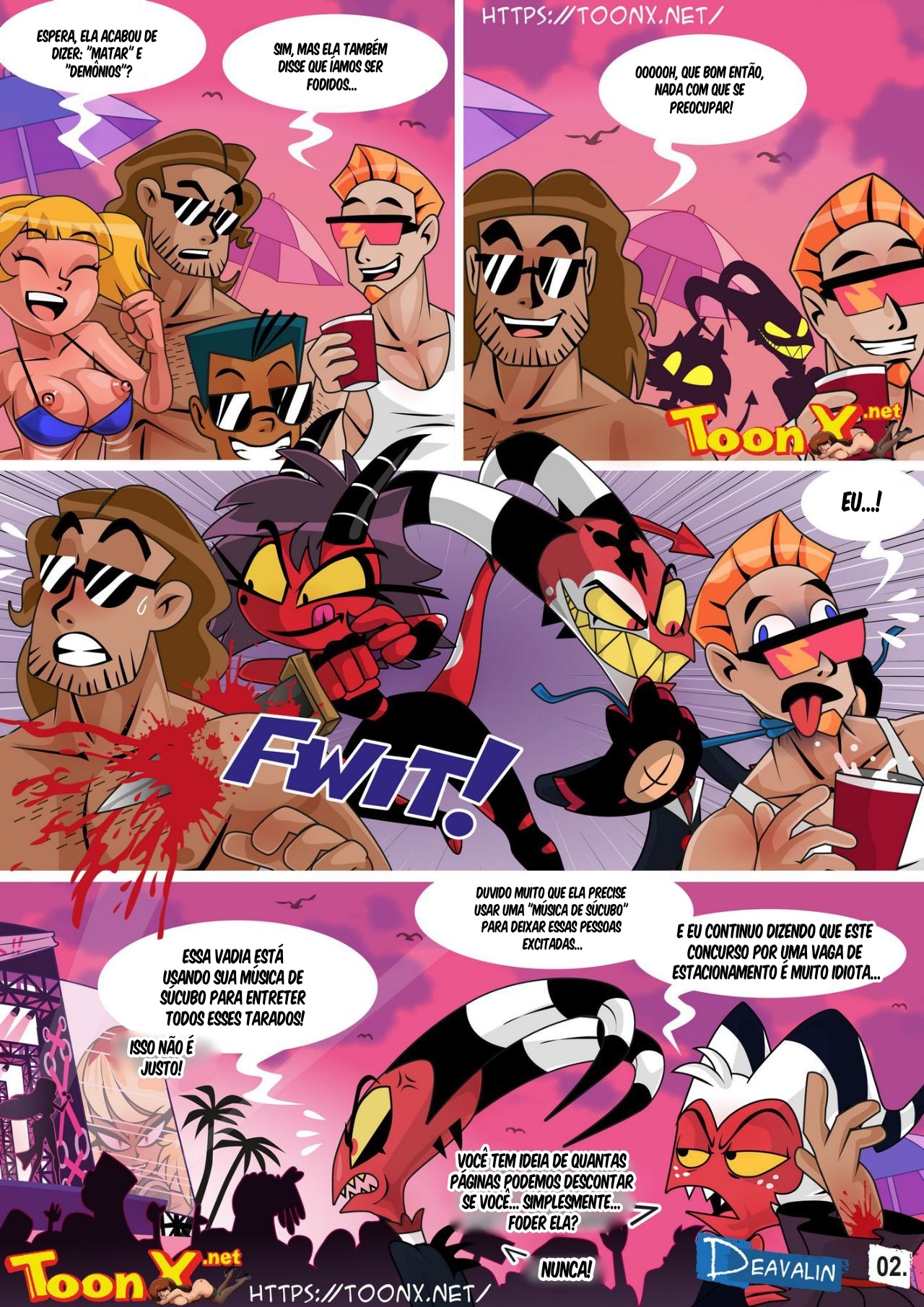 Helluva Boss Verosika! Hentai pt-br 03