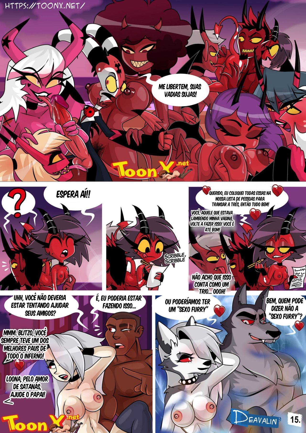 Helluva Boss Verosika! Hentai pt-br 16