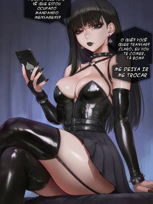 Mean Goth Girl Hentai pt-br 09