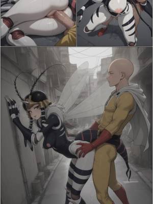 Mosquito Girl Attacks… Saitama Responds! Hentai pt-br 24