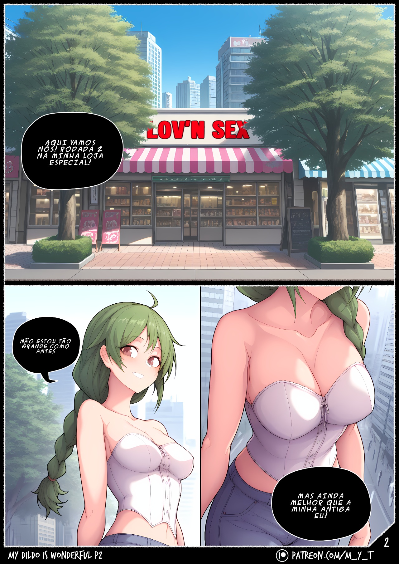 My Dildo Is Wonderful Part 2 Hentai pt-br 02