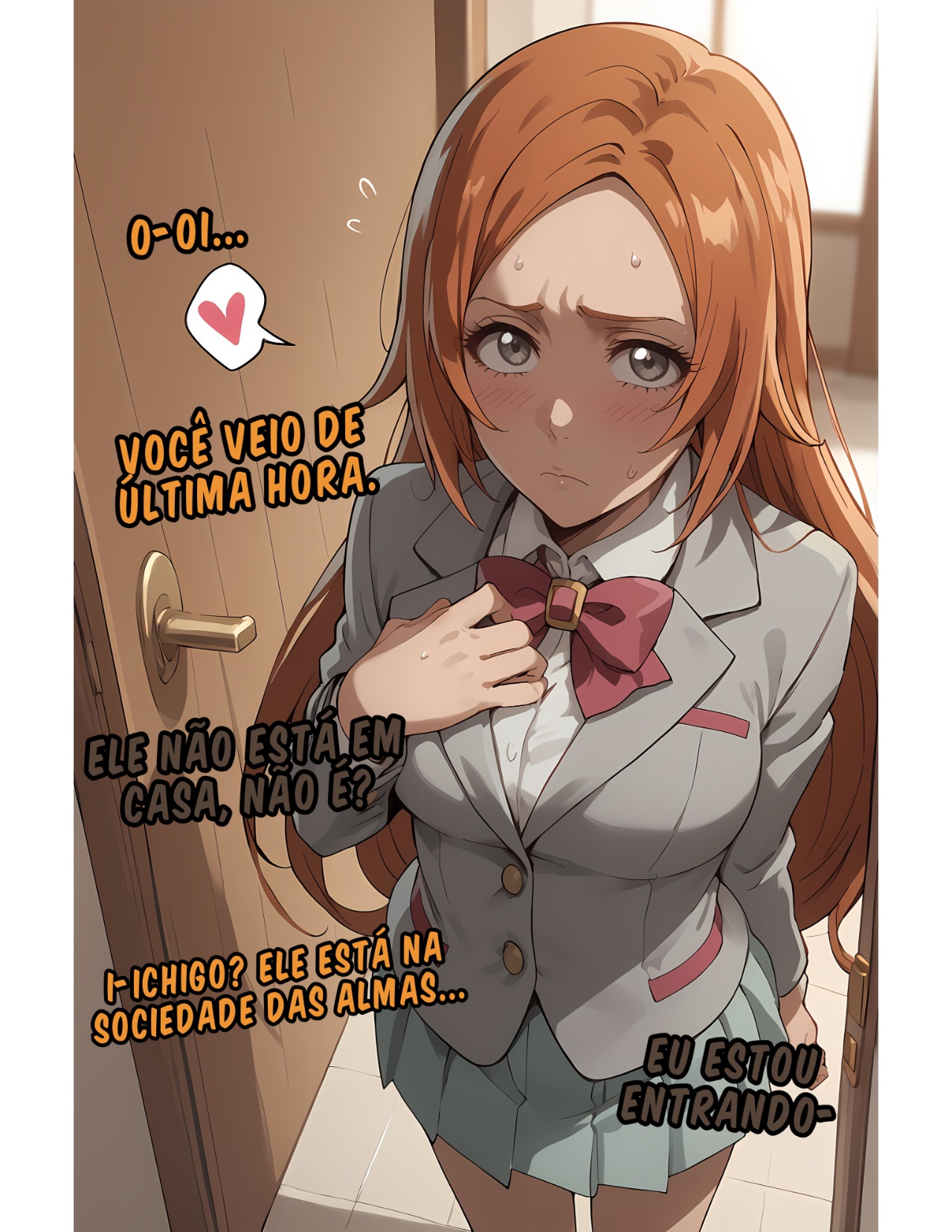 Orihime: NTR Captioned Story Hentai pt-br 02