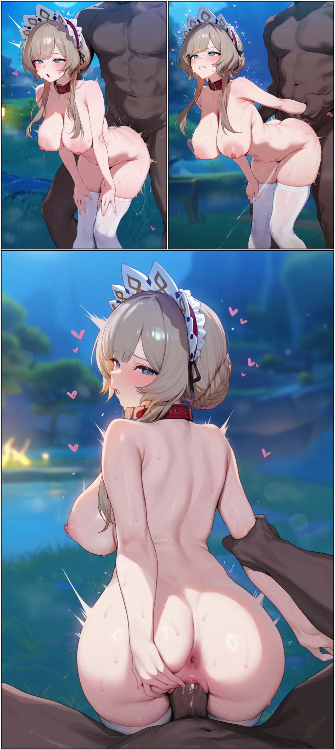 Sandrone NTR Hentai pt-br 09