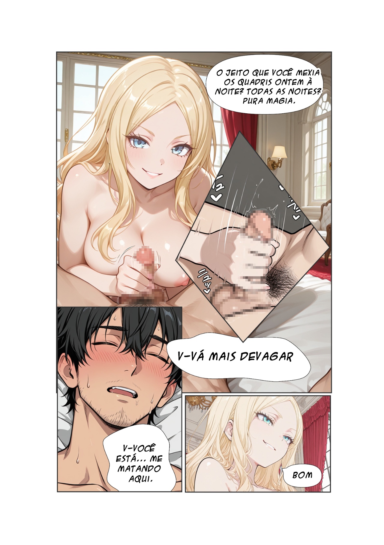 Stranded Harem Part 1: The Morning She Withheld Hentai pt-br 18