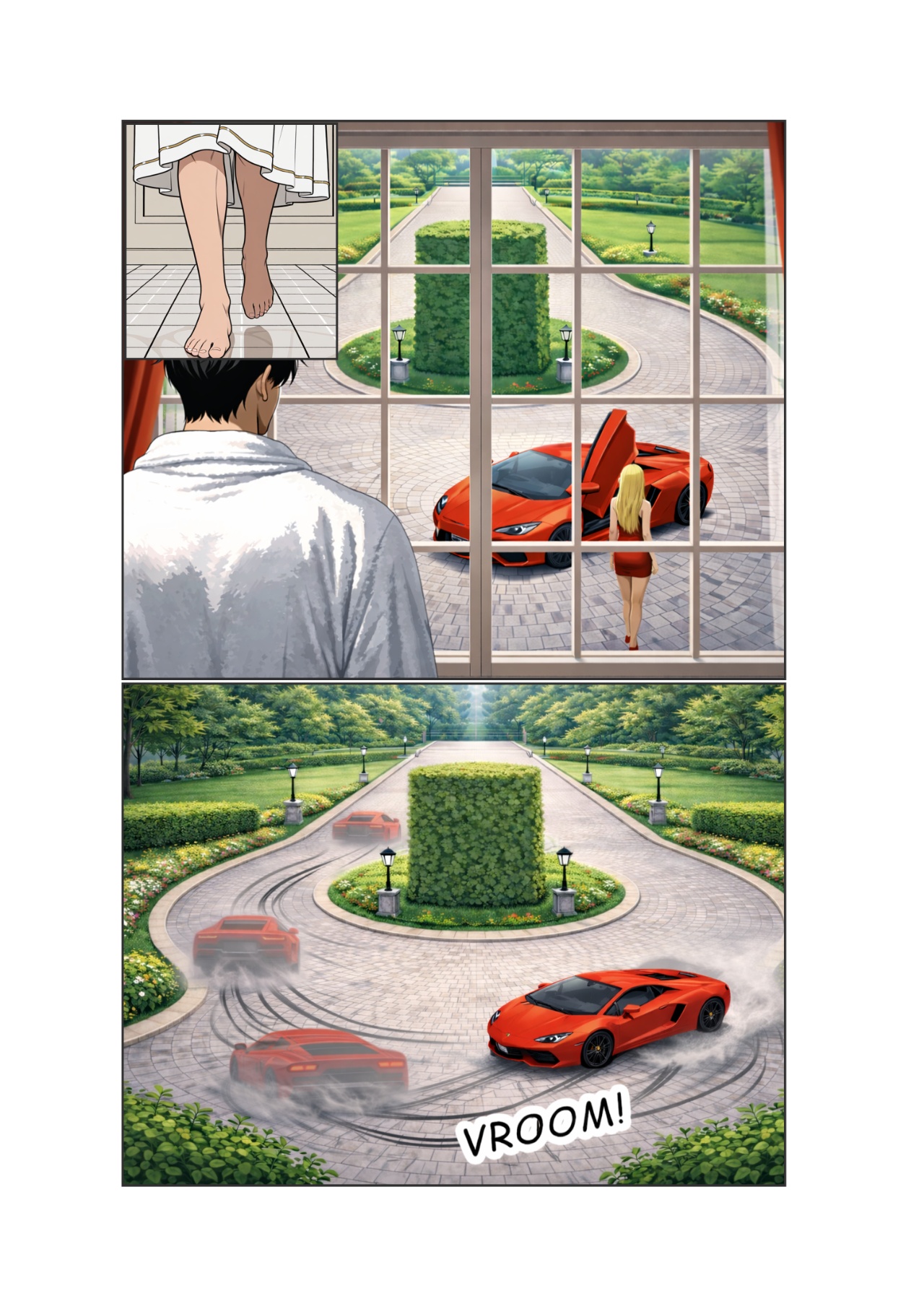 Stranded Harem Part 1: The Morning She Withheld Hentai pt-br 27