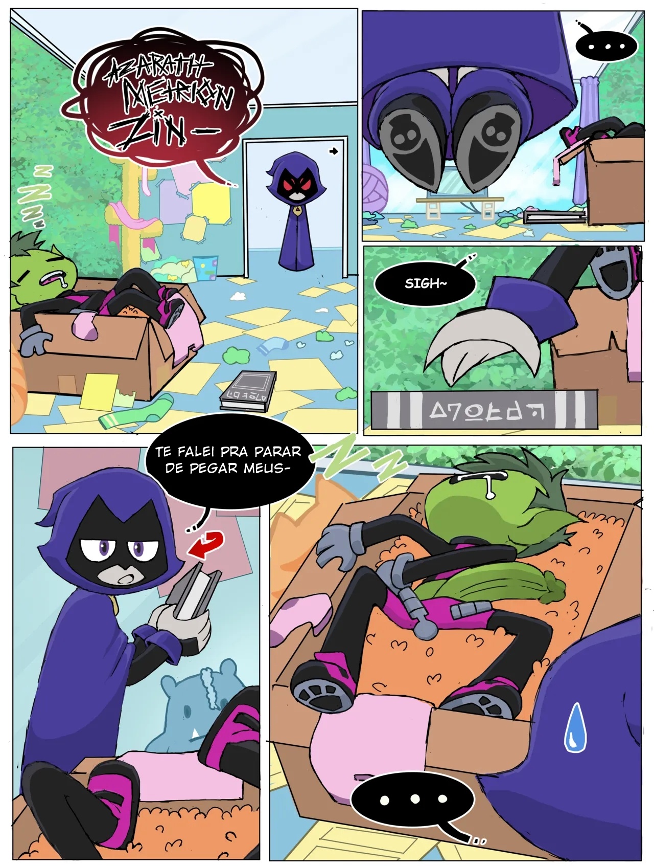 Teen Titans By Baecohn Hentai pt-br 02