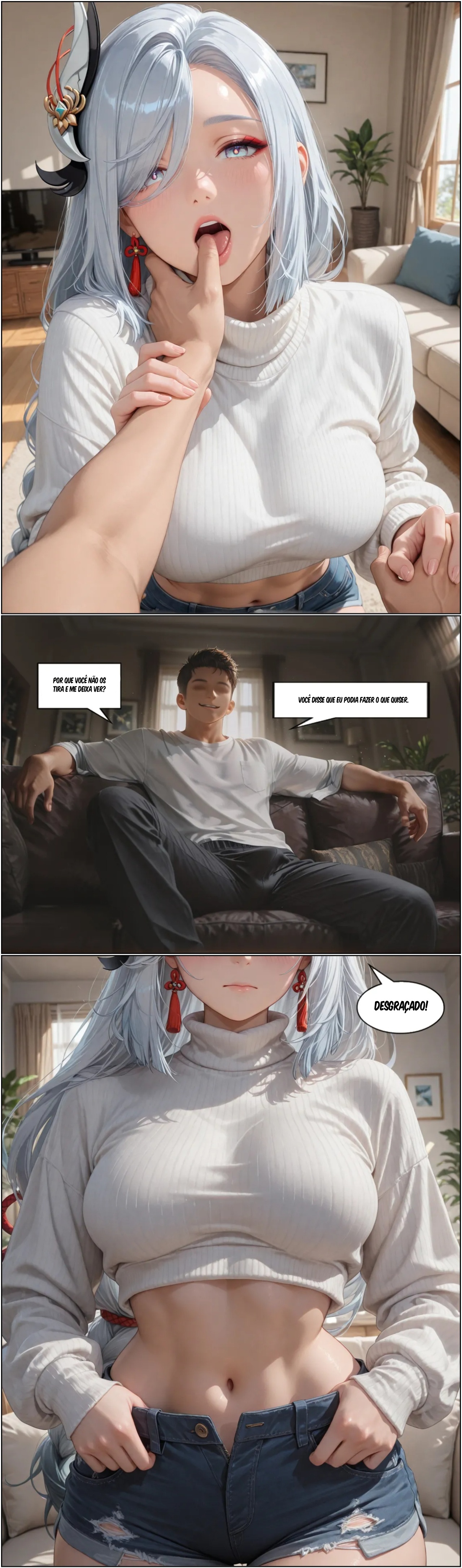 The Fall Of Shenhe By TCLRealAI Hentai pt-br 13