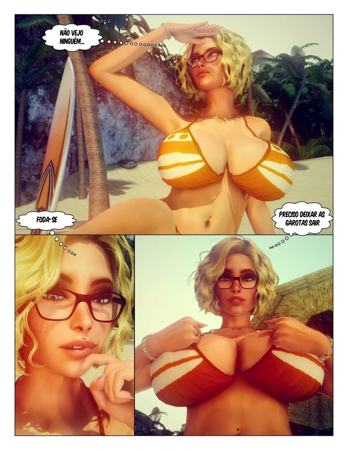 Tropical Fantasies Hentai pt-br 06