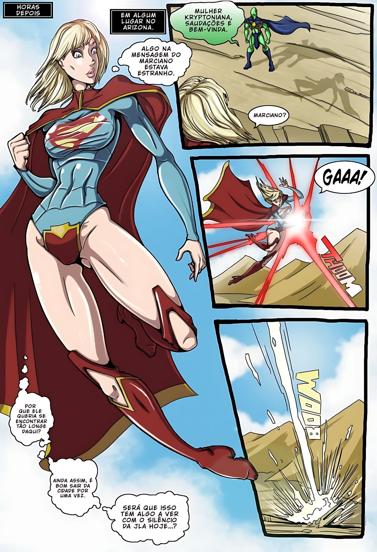 True Injustice: Supergirl Part 1 Hentai pt-br 19