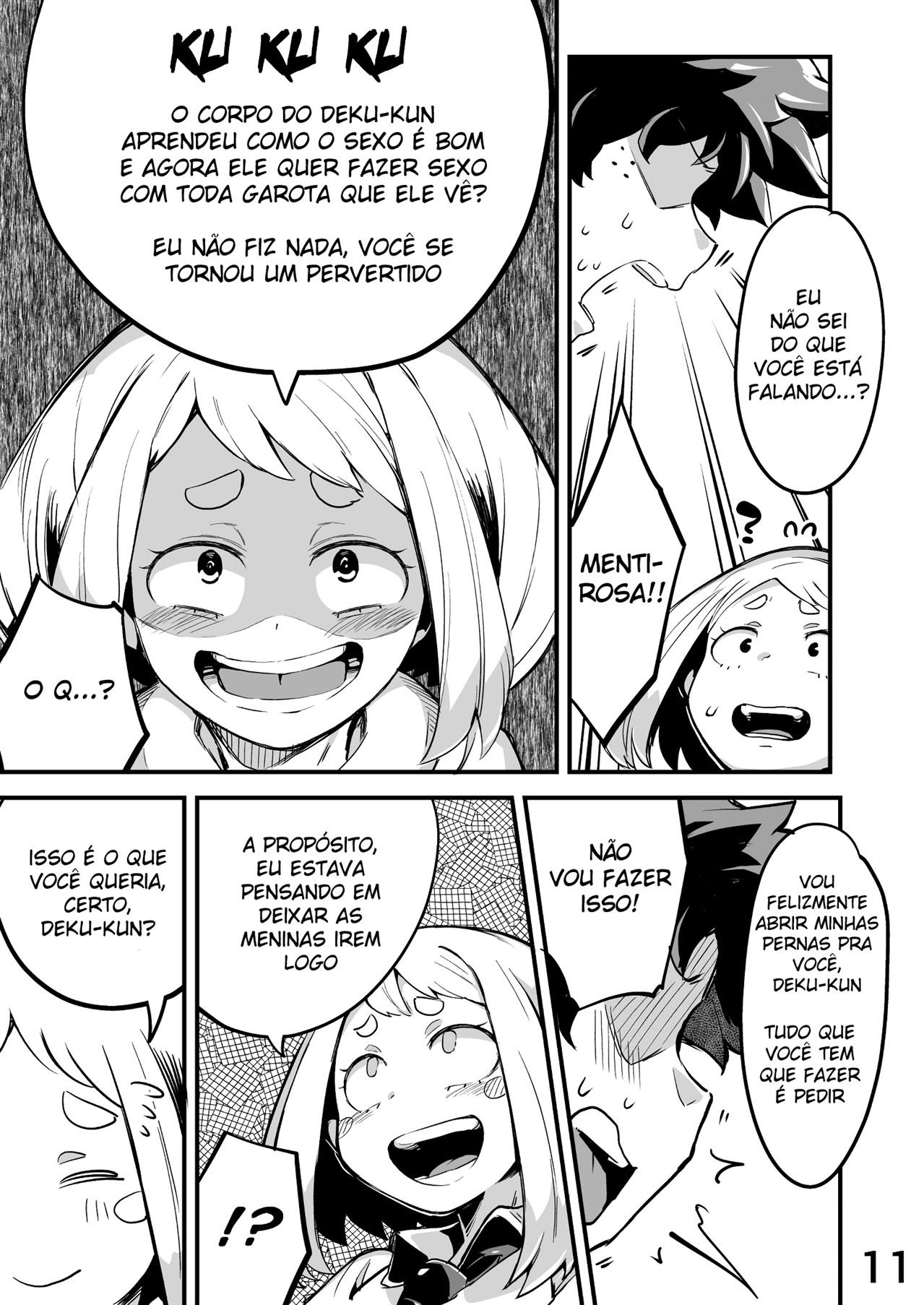 Boku to Nottori Villain Nakademia Part 2 Hentai pt-br 10