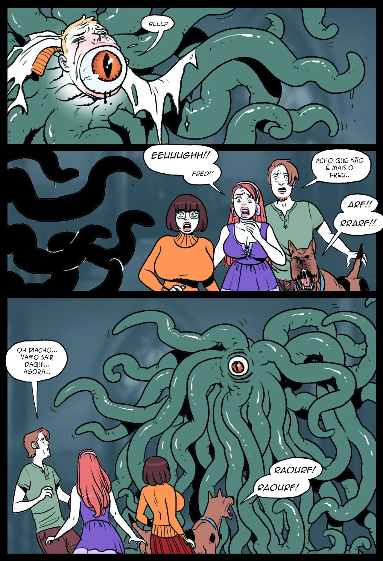 Daphne & Velma vs. Tentacles Hentai pt-br 05